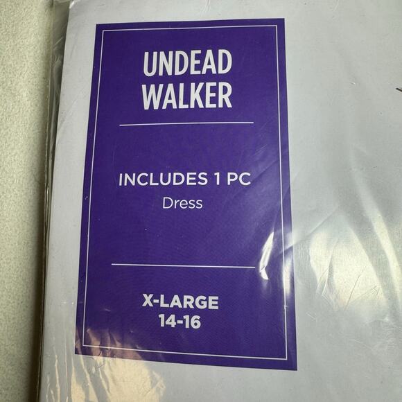 Undead Walker Costume - Kids X-large 14-16 - Picture 3 of 7